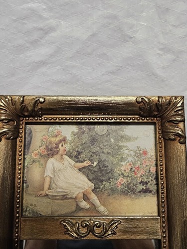 Vtg Set Of 2 Henry F Wireman Print "Bubbles" On Mirror Home Interiors And Gifts - Picture 18 of 22