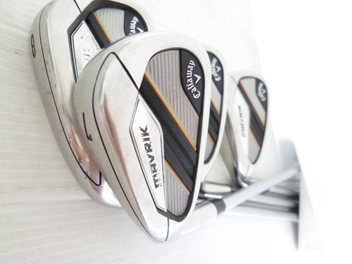 Lefty Callaway MAVRIK Iron Set 4pcs 7-Pw Flex R Regular Diamana 50 - Picture 2 of 4