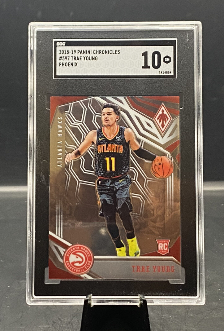 2018-19 Panini Chronicles - Phoenix TRAE TOUNG Rookie Insert 🔥 SGC Graded ‘10’