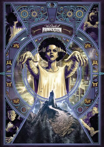 SONDERANFERTIGUNG - 4x Universal Monsters Kunstdrucke