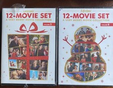 New Lifetime 12-Movie Set DVD Merry Movie Collection Vol 2&6 New Torn Wrapper