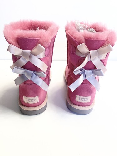Girls UGG Bailey Bow II Youth Size 6 - Picture 4 of 6