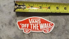 OLD SCHOOL BMX VANS STICKER DECAL VINTAGE RARE HTF