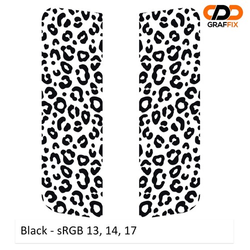 Leopard Side Window Vinyl Decal Set - Fits Jeep Wrangler JKU 2007 - 2018 - Picture 3 of 11