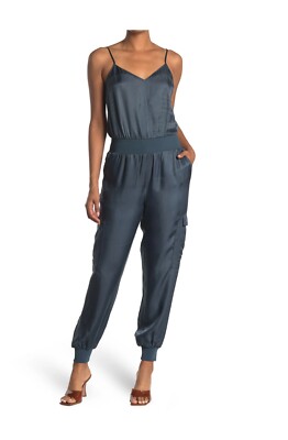 Women s Cinq à Sept Amia Twill  Jumpsuit - Size Small