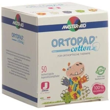 Ortopad Cotton occlusion patch junior boy -2 years 50 pcs