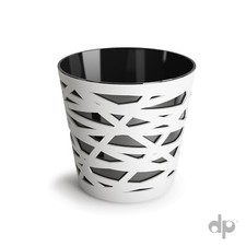 Übertopf Blumentopf Bali, Kunststoff, rund, verschiedene Farben und Größen