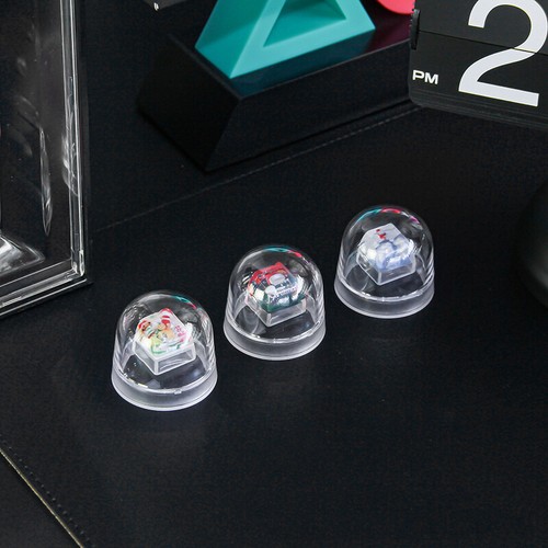 Cute Christmas Gift Key Caps For Mechanical Keyboard DIY Resin Key Cap - Afbeelding 3 van 13
