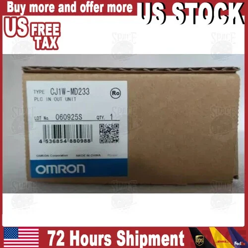 1PC Omron CJ1W-MD233 PLC Module New In Box Free Shipping CJ1WMD233