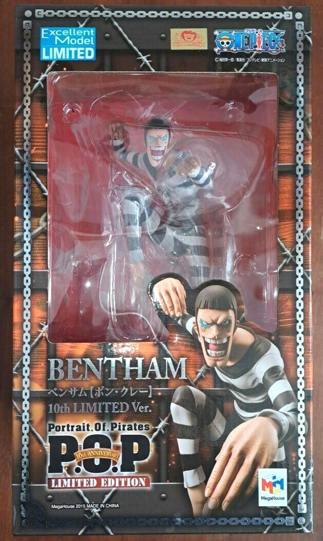 Figura One Piece Bon Clay 10th Anniversary Edición Limitada Retrato de Piratas