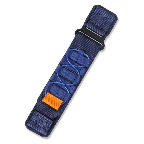 Hochwertiges Loopback Nylon Uhrenarmband robust Sport Canvas Uhrenband 20 22mm - Bild 14 von 17
