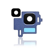Rear Back Camera Lens Replacement Part w/ Frame for Samsung S8 CORAL BLUE