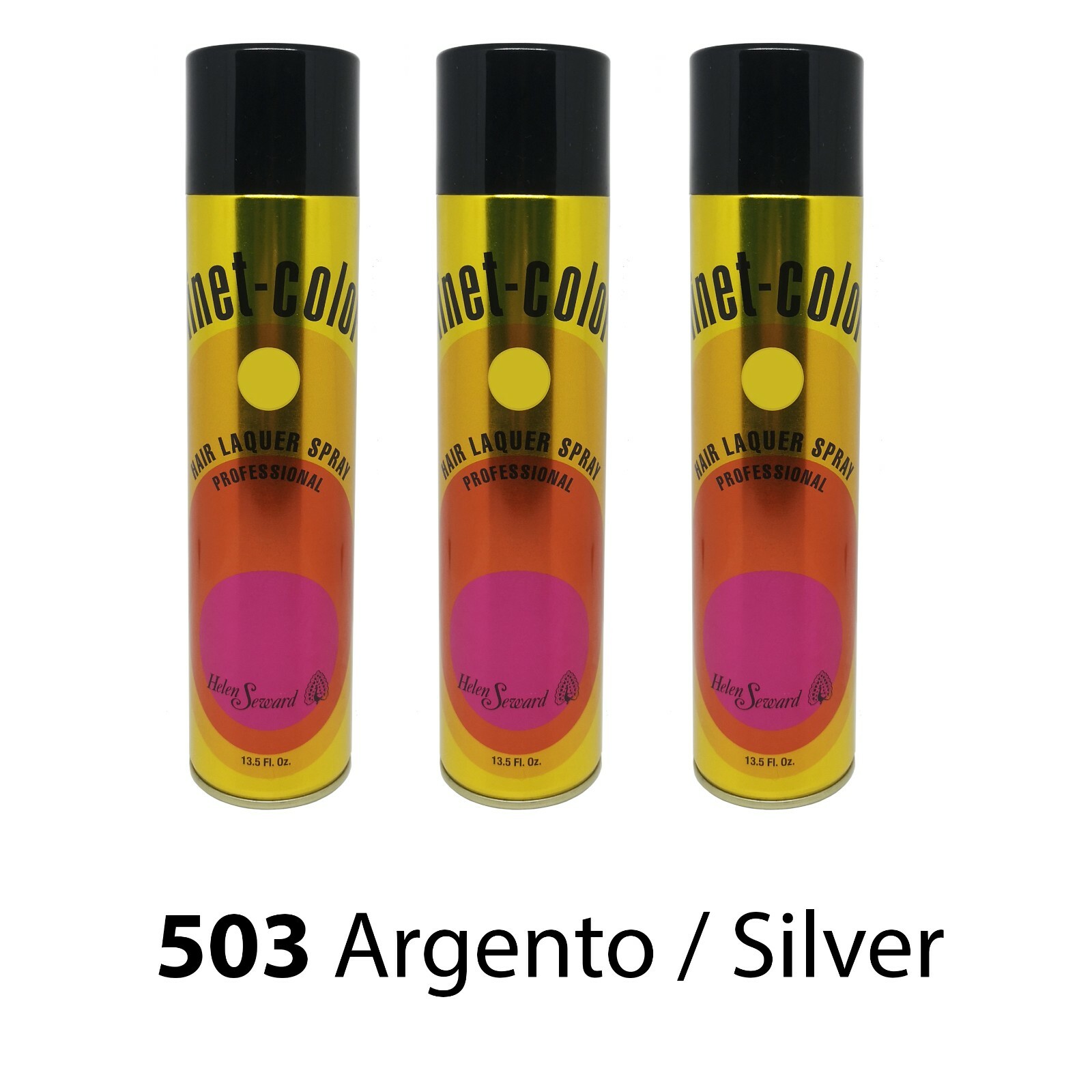 3pz Helen Seward Finet Color Lacca Argento 400ml | Spray Riflessante Professionale