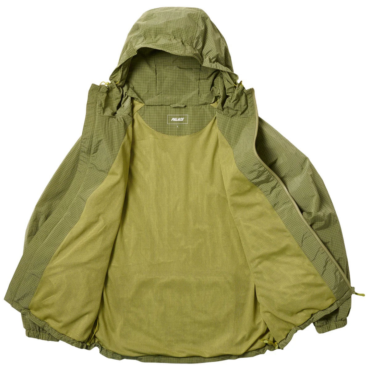 Palace Y-ripstop shell Jacket Lime size Medium | eBay