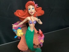 Disney Parks The Little Mermaid - Ariel Light Up Statue Figurine 13" (NIB)
