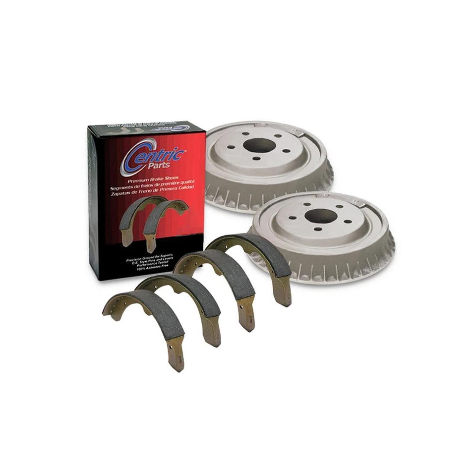 Rear 3X Brake Drum,Drum Brake Shoe Centric fits Dodge Dakota 1991-2002_HL - Image 2 of 4