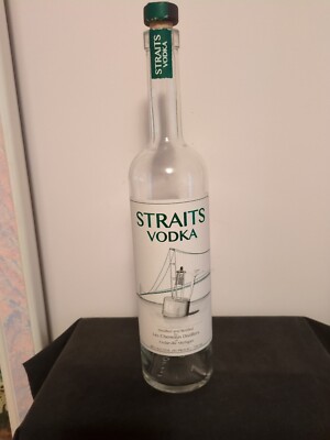 Rare - Straits Empty Vodka Bottle - Cedarville, MI