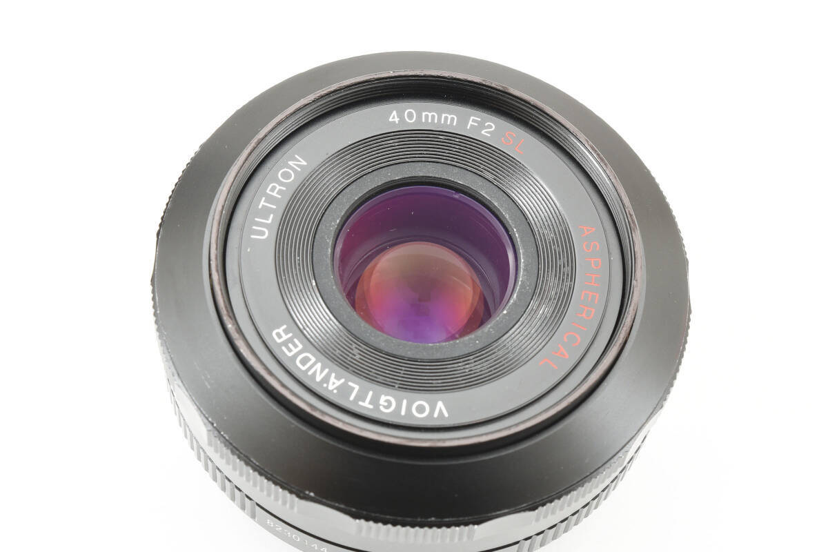 Voigtlander Ultron 40mm f/2 SL ii MF for Canon EF with Box | eBay