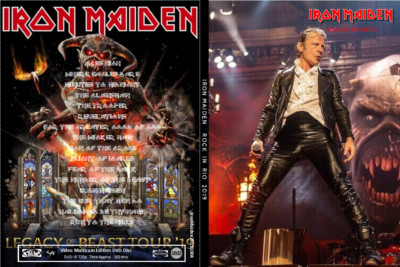 IRON MAIDEN LIVE IN ROCK IN RIO 2019 DVD