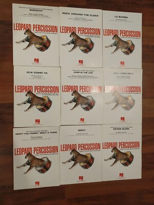 Hal Leonard Leonard Percussion Music For Percussion Ensemble Books Set of 9 