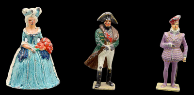 VERTUNNI Figurine LA FAYETTE / antique toy soldier