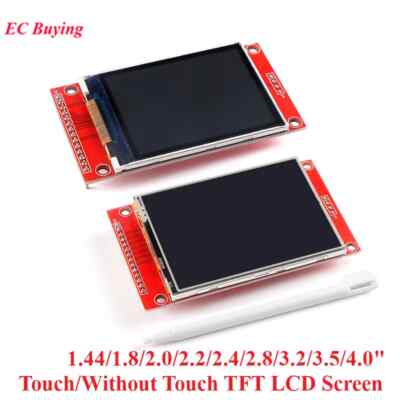 SPI TFT LCD Touch Screen Module ILI9341 ILI9488 Various Sizes Available