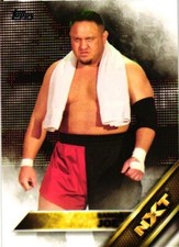 Samoa Joe 2016 Topps NXT Wrestling Superstar Card