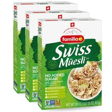 	Familia Cereal Muesli No sugar Added Pack of 3	
