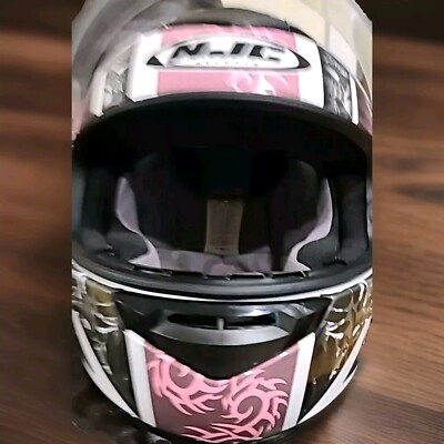 HJC CS-R1 DaggerFull Face Helmet Black Size M DOT Unisex PINK | eBay HJC CS-R1 DaggerFull Face Helmet Black Size M DOT Unisex PINK | eBay