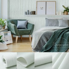 Image of 1-6x Light Green Mixed Stripes Textured Pinstripes Wallpaper Bedroom Wall Paper