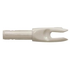 Easton G Nocks Large Groove, .098 White 1 Doz...