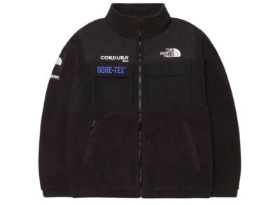 Supreme The North Face  Expedition Fleece Jacket Black