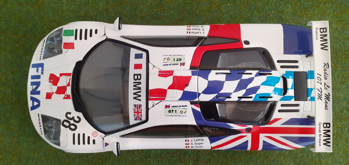McLaren-BMW F1 GTR Fina Team Bigazzi 11° Le Mans 1996 Soper/Duez