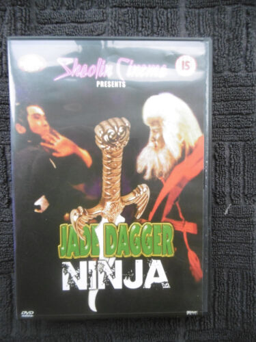 RARE MARTIAL ARTS DVD JADE DAGGER NINJA [1982]Shaolin Fox Conspiracy - Zdjęcie 1 z 3