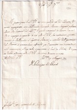 JJ727-NOBILTA' SICILIANA-GIOVANNI LUIGI MONCADA AUTOGRAFO