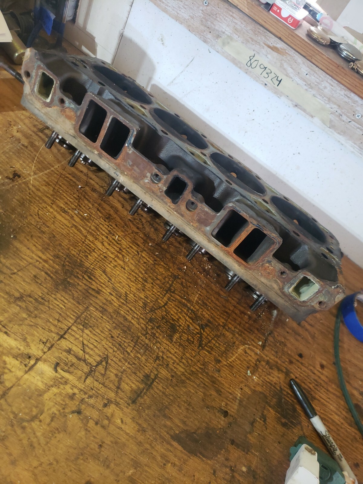 Chevy 350 Cylinder Head 14102191 2 eBay