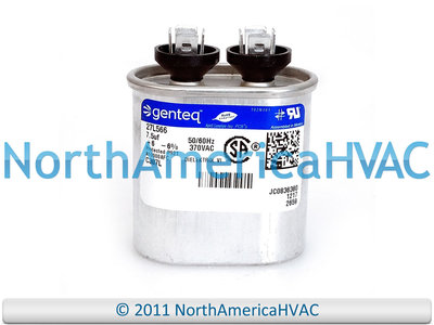 Capcom Capacitor Oval 7.5 uf MFD 370 Fits GE Genteq Z97F9001