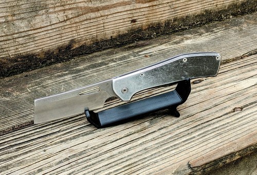 Single Knife Display Stand for 3" - 10" Knives - Multi Color Show Quality Mount - Picture 2 of 16