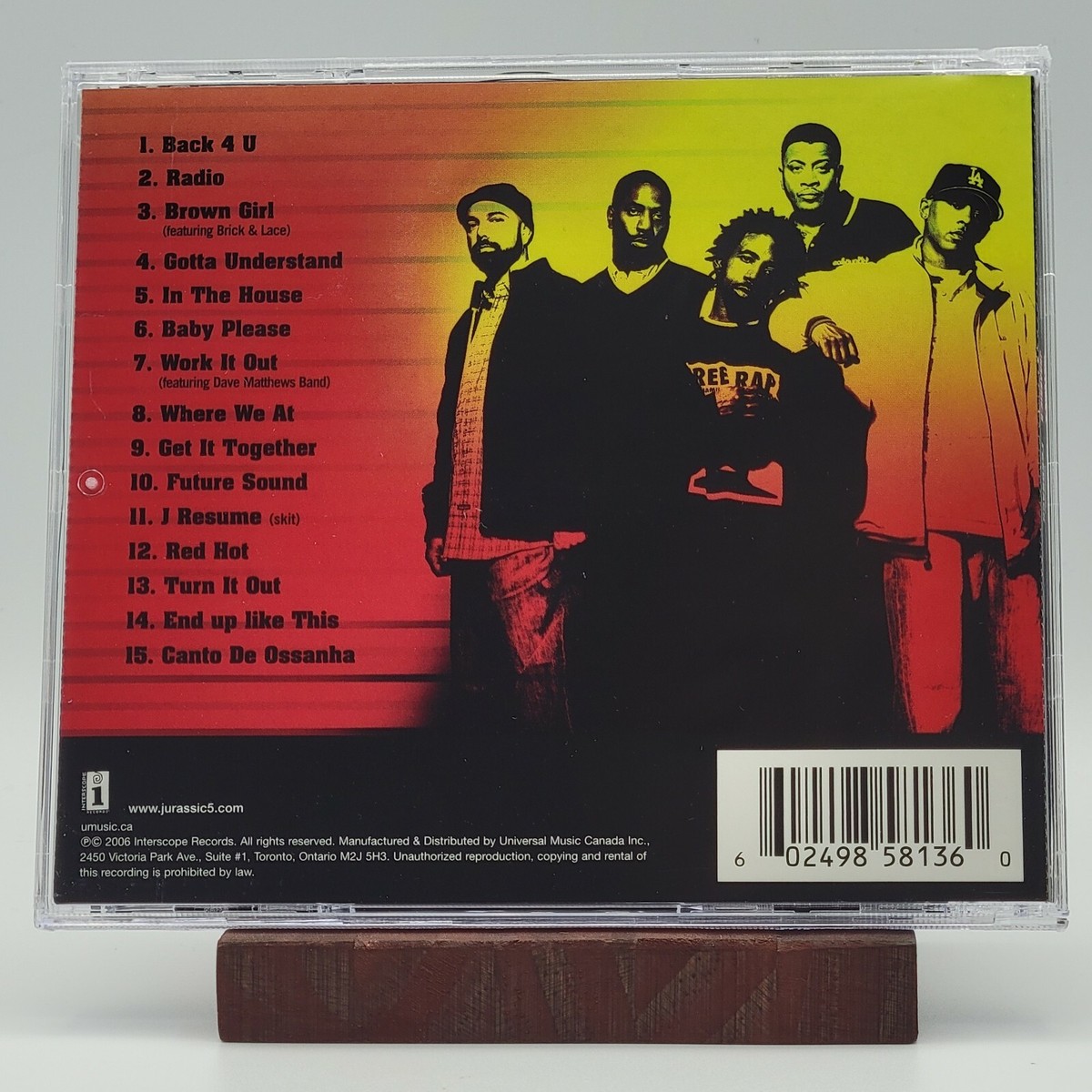 JURASSIC 5 - 『 FEEDBACK 』 Jurassic 5 - Feedback - CD 2006 Rap & Hip Hop Music | eBay