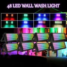 80W RGB 48 LED Wall Washer Bar Stage Light DMX Party Disco Show Club