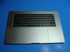 MacBook Pro 15" A1707 Mid 2017 MPTT2LL/A Top Case Palmrest w/Battery 661-07954