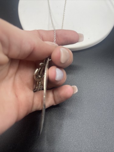 Pretty Vintage Handmade Spoon Bowl Necklace # 56 - Foto 8 di 15