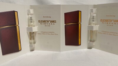 Lot Of Elizabeth James Nirvana ROSE Eau De Parfum Spray Vial