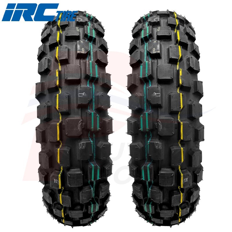 NEW IRC GP22 100/90-12+120/70-12 T/L Dual Sport tire For Kawasaki