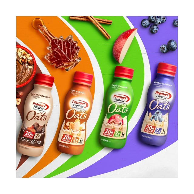 Premier Protein Shake With Oats Blueberries & Cream for sale online eBay