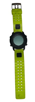 Columbia Multi-Function Water Resistant Digital Sport Watch Yellow Band