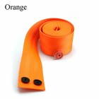  3.6m car seat belt webbing orange fabric modified safety harness clip USA STOCK