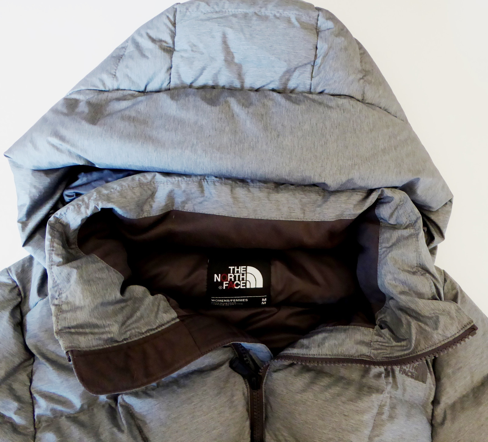 The North Face Women's METROPOLIS II Parka 550 Down Jacket Trench Coat