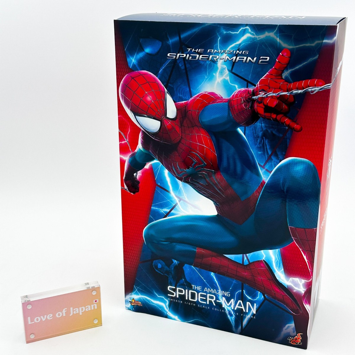 未開封 ホットトイズ スパイダーマン mms658 フィギュア Hot Toys MMS658 The Amazing Spider-Man 2 The Amazing Spider