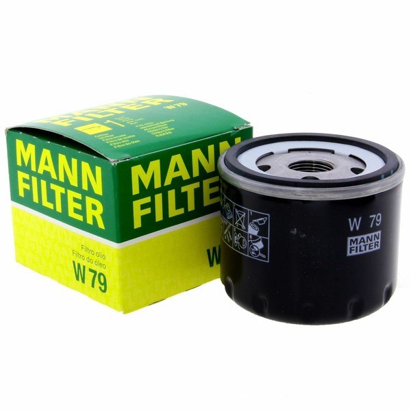 Mann ÖLfilter Fahrzeugfilter W79 Filter Passend FüR Dacia Nissan Opel Renault Su-image